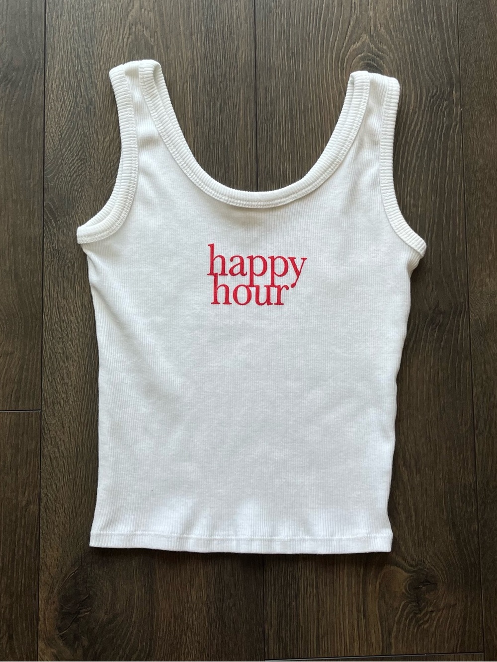 NWOT Obsessive Love ‘Happy Hour’ Tank Top